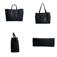 ルイヴィトン M21865 ハンドバッグ ブラック  LOUIS VUITTON サックプラ 24H トリヨンモノグラムの画像