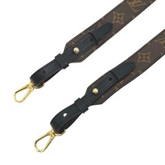 ルイヴィトン J02331 ショルダーストラップ ブラウン  LOUIS VUITTON 幅3cm モノグラムの画像
