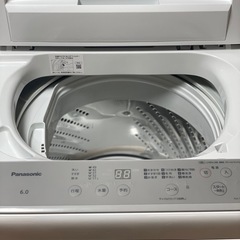 送料・設置込み可　洗濯機　6kg Panasonic 2023年【分解クリーニング済み】の画像