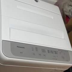 送料・設置込み可　洗濯機　6kg Panasonic 2023年【分解クリーニング済み】の画像