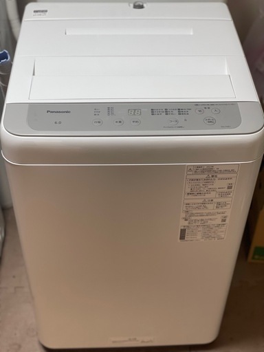 送料・設置込み可　洗濯機　6kg Panasonic 2023年【分解クリーニング済み】