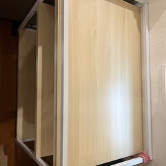高級木製オムツ台の画像