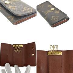ルイヴィトン M62631 キーケース ブラウン  LOUIS VUITTON ミュルティクレ4 モノグラムの画像
