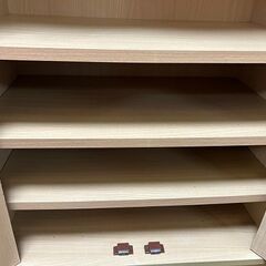 【リサイクルストアスターズ城西店】 【中古品】観音開き収納棚　靴箱の画像