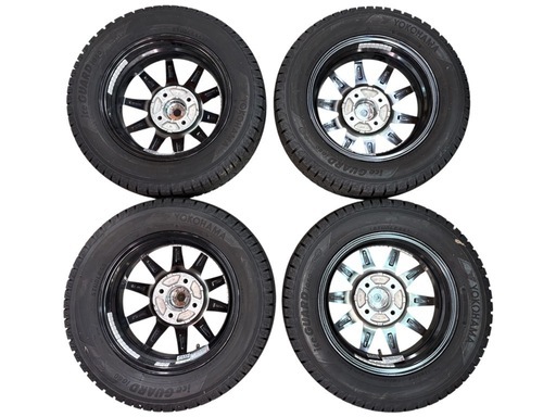 NO.2554【2022年製】YOKOHAMA ヨコハマ アイスガード iG60 165/65R13 77Q スタッドレスタイヤ 4本
