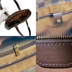 ルイヴィトン N51171 ハンドバッグ ブラウン  LOUIS VUITTON ヴァヴァンPM ダミエの画像