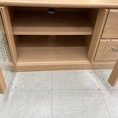 J5609　【リユースのサカイ柏店】TV台ナチュラル　クリーニング済みの画像