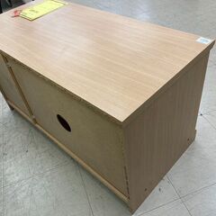 J5609　【リユースのサカイ柏店】TV台ナチュラル　クリーニング済みの画像