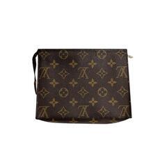 ルイヴィトン M47544 ポーチ ブラウン  LOUIS VUITTON トワレット19 モノグラムの画像