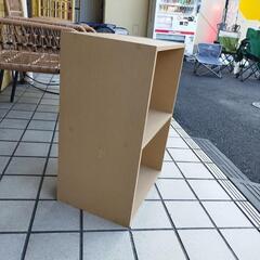 コーナン　2段カラーボックス　ナチュラル　0901-017の画像