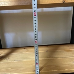 棚　テレビボード　食器棚　天然木の画像
