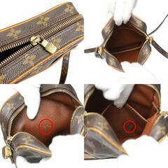 ルイヴィトン M45266 ショルダーバッグ ブラウン  LOUIS VUITTON ダヌーブ モノグラムの画像