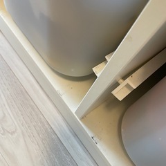 IKEAトロファスト　ホワイト　おもちゃ収納ボックスの画像