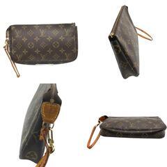 ルイヴィトン M51980 ポーチ ブラウン  LOUIS VUITTON ポシェット・アクセソワール モノグラムの画像