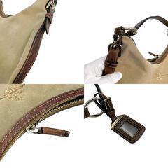 プラダ BR3423 ハンドバッグ カーキ  PRADA ロゴジャガードの画像
