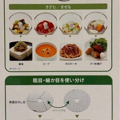 お譲り先決定　フードプロセッサーの画像