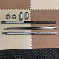 ⭐️引取限定　新品同様　バーベルシャフト 3分割タイプ 121cm/180cmの画像