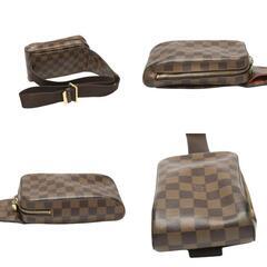 ルイヴィトン N51994 ボディバッグ エベヌ  LOUIS VUITTON ジェロニモス  ダミエの画像