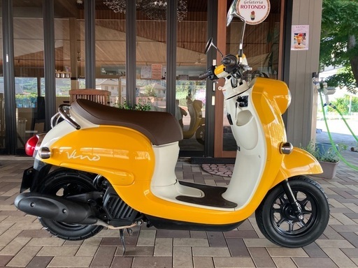 初年度登録令和2年　YAMAHA ビーノ　AY02 実働 機関良好　リコール実施済み　リアタイヤ新品　スパークプラグ新品　エンジンオイル交換