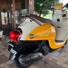 初年度登録令和2年　YAMAHA ビーノ　AY02 実働 機関良好　リコール実施済み　リアタイヤ新品　スパークプラグ新品　エンジンオイル交換　の画像