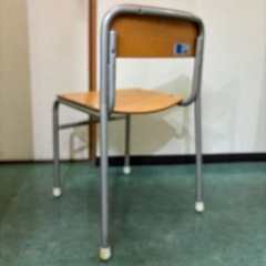 学校机 学校椅子 セット 塾 4セットの画像