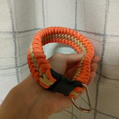 犬用パラコード首輪の画像