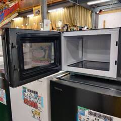 【愛品倶楽部柏店】アイリスオーヤマ 2022年製 電子レンジ IMB-F2201 フラット庫内 ヘルツフリーの画像
