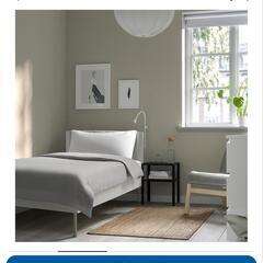IKEA BRUKSVARA シングルベッドフレームの画像