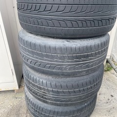 18インチアルミホイール　タイヤセットの画像