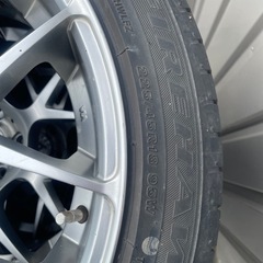 18インチアルミホイール　タイヤセットの画像