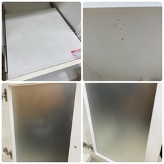 ニトリ　食器棚　キッチンカウンター　レンジ台 ホワイト 白 幅88×奥50.5×高101cm　キッチン収納　レンジ台　リサイクルショップ　朝霞市　ケイラック朝霞田島店　志木市　和光市　GM404の画像