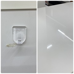 ニトリ　食器棚　キッチンカウンター　レンジ台 ホワイト 白 幅88×奥50.5×高101cm　キッチン収納　レンジ台　リサイクルショップ　朝霞市　ケイラック朝霞田島店　志木市　和光市　GM404の画像