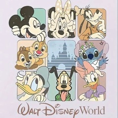 ディズニーホワイトシャツの画像
