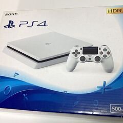 【本日限定価格】PS4本体 CUH-2100A 500GB ホワイト 動作品 箱入り コントローラー付 美品の画像