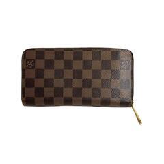ルイヴィトン N41661 長財布 ブラウン  LOUIS VUITTON ジッピーウォレット ダミエの画像