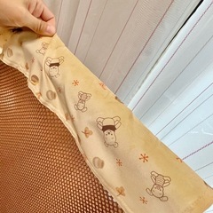 プーさん柄・ベビー用ゲートの画像