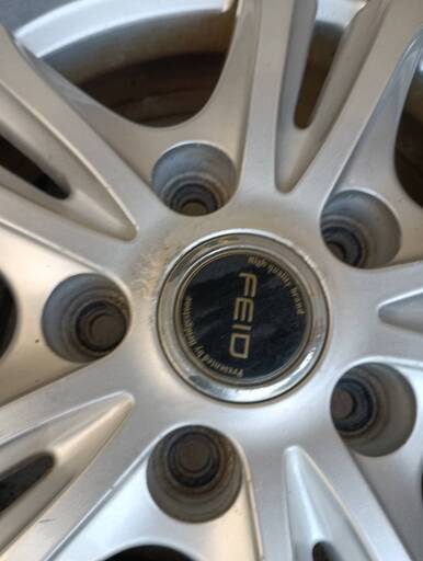 ★配達込★　ブリジストン　FEID　15インチ　P.C.D100　5穴　195/65R15