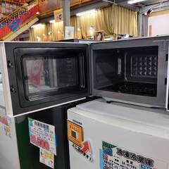 【愛品倶楽部柏店】東芝 TOSHIBA 2021年製 電子レンジ ER-SM17 フラット庫内 ヘルツフリー 文字が光って見やすい 文字が光って見やすいの画像