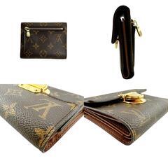 ルイヴィトン M58013 三つ折り財布 ブラウン  LOUIS VUITTON ポルトフォイユ・コアラ モノグラムの画像
