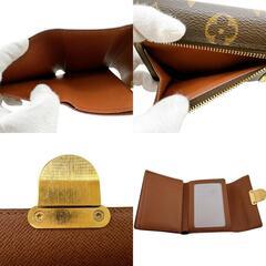 ルイヴィトン M58013 三つ折り財布 ブラウン  LOUIS VUITTON ポルトフォイユ・コアラ モノグラムの画像
