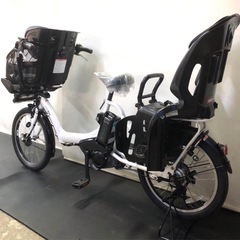 1年保証 送料無料　ヤマハ　パスキッス　20インチ 白色　電動アシスト自転車　g930の画像
