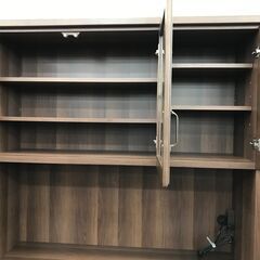 ☆リユースのサカイ春日部店☆KJ11542 ニトリ 食器棚 ブラウン H195×W120×