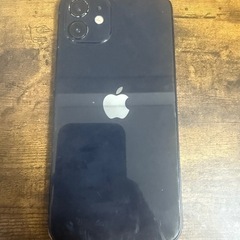 【9/1引取限定！】動作品 画面割れ有　iPhone12 ブラック128GB の画像