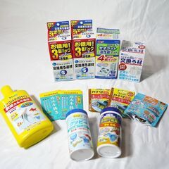 【アクアリウム引退セット】水槽40cm／フィルター・エアポンプ・ヒーター・餌の画像