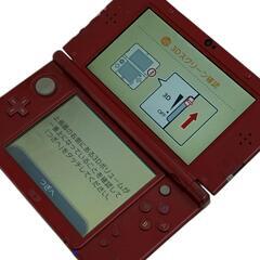 186000 現状品 Nintendo 任天堂 ニンテンドー3DS モンスターハンターX RED-001  レッド [1000027757542]の画像