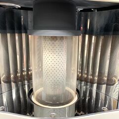 25C403_ジA SUNPOT サンポット FF式石油ストーブ FFR-384BL M 2014年製 ストーブ 暖房 現状品 中古の画像