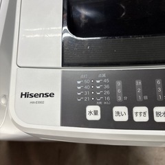 Hisense  洗濯機  5.5kg  2017年製の画像