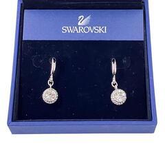 186000 現状品 SWAROVSKI スワロフスキー ピアス クリスタル レディース [1000025397344]の画像