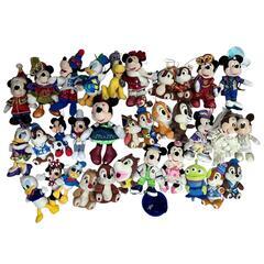 186001 現状品 Disney ディズニー ぬいぐるみ キーホルダー 34点まとめ売り [1000025370965]の画像