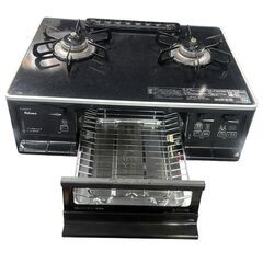 パロマ ガスコンロ 【LPガス用】 PA-63WCK 18年製 中古 ガステーブルの画像